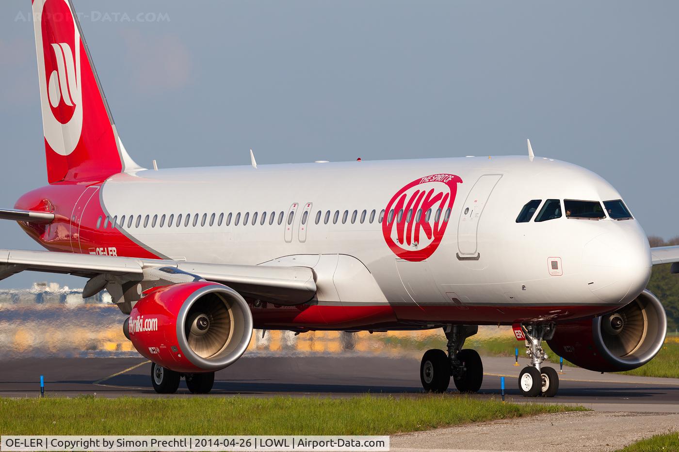 OE-LER, 2013 Airbus A320-214 C/N 5522, OE-LER @ Linz Airport