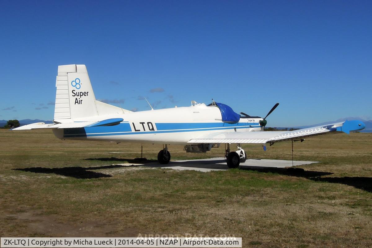 ZK-LTQ, Pacific Aerospace Cresco 08-600 C/N 002, At Taupo