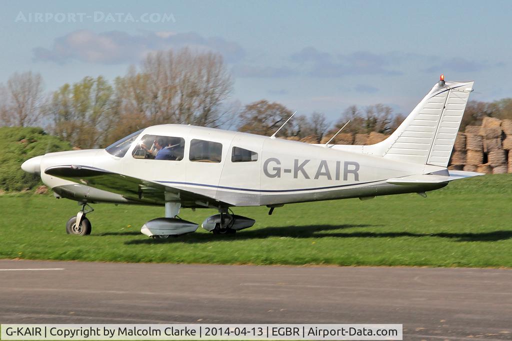 G-KAIR, 1978 Piper PA-28-181 Cherokee Archer II C/N 28-7990176, Piper PA-28-181 Cherokee Archer II at The Real Aeroplane Club's Early Bird Fly-In, Breighton Airfield, April 2014.