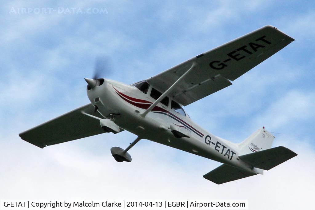 G-ETAT, 2000 Cessna 172S Skyhawk SP C/N 172S8674, Cessna 172S Skyhawk at The Real Aeroplane Club's Early Bird Fly-In, Breighton Airfield, April 2014.