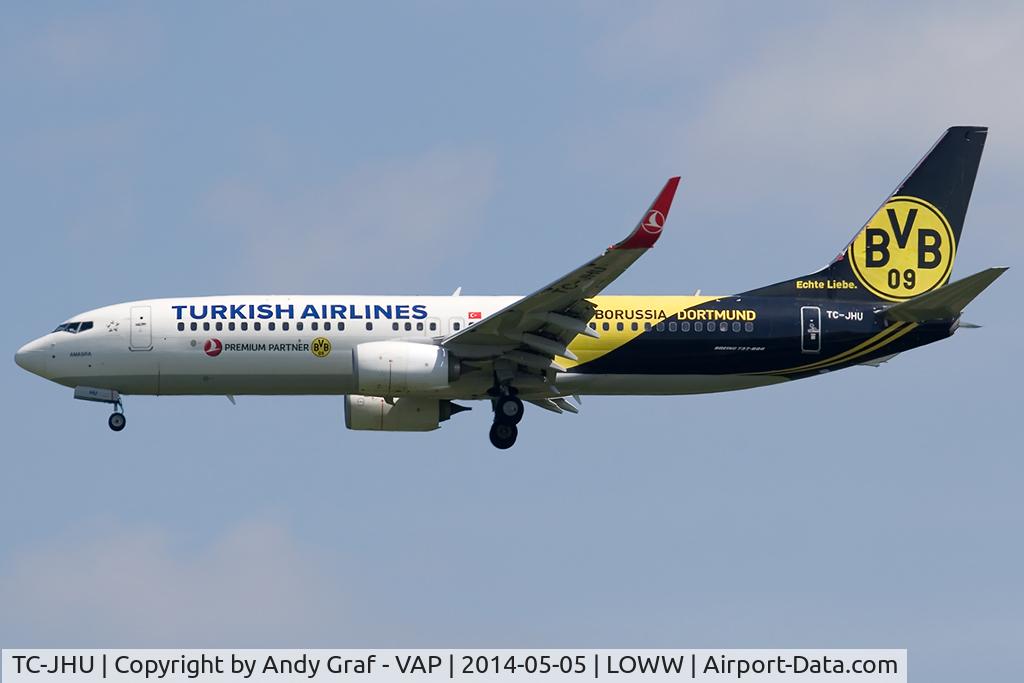 TC-JHU, 2013 Boeing 737-8F2 C/N 42002, Turkish Airlines 737-800