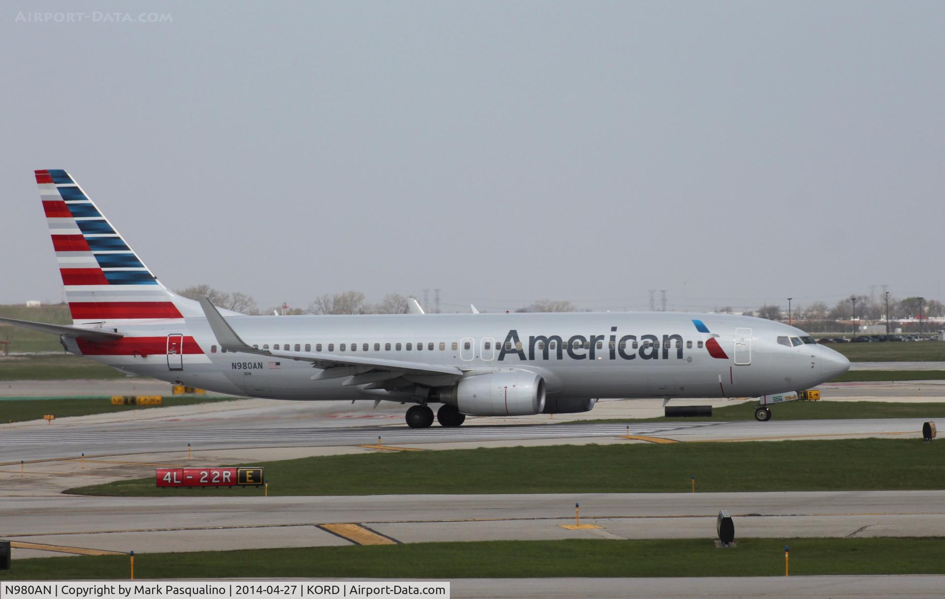 N980AN, 2009 Boeing 737-823 C/N 33203, Boeing 737-800