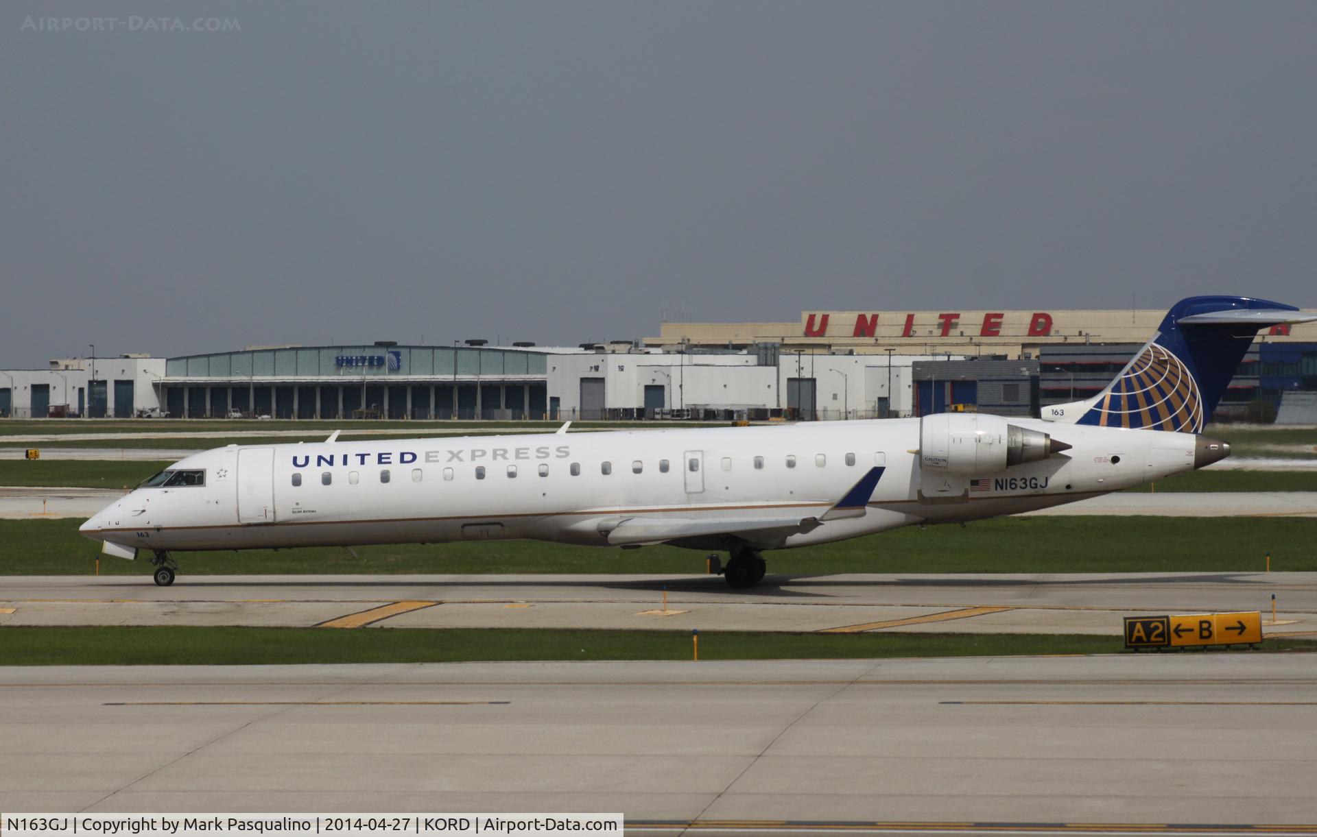 N163GJ, 2006 Bombardier CRJ-702 (CL-600-2C10) Regional Jet C/N 10255, CL-600-2C10