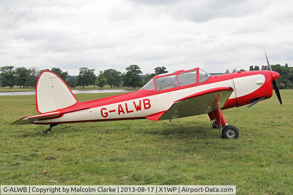G-ALWB, 1950 De Havilland DHC-1 Chipmunk 22A C/N C1/0100, De Havilland DHC-1 Chipmunk 22 at The De Havilland Moth Club's 28th International Moth Rally at Woburn Abbey. August 2013.