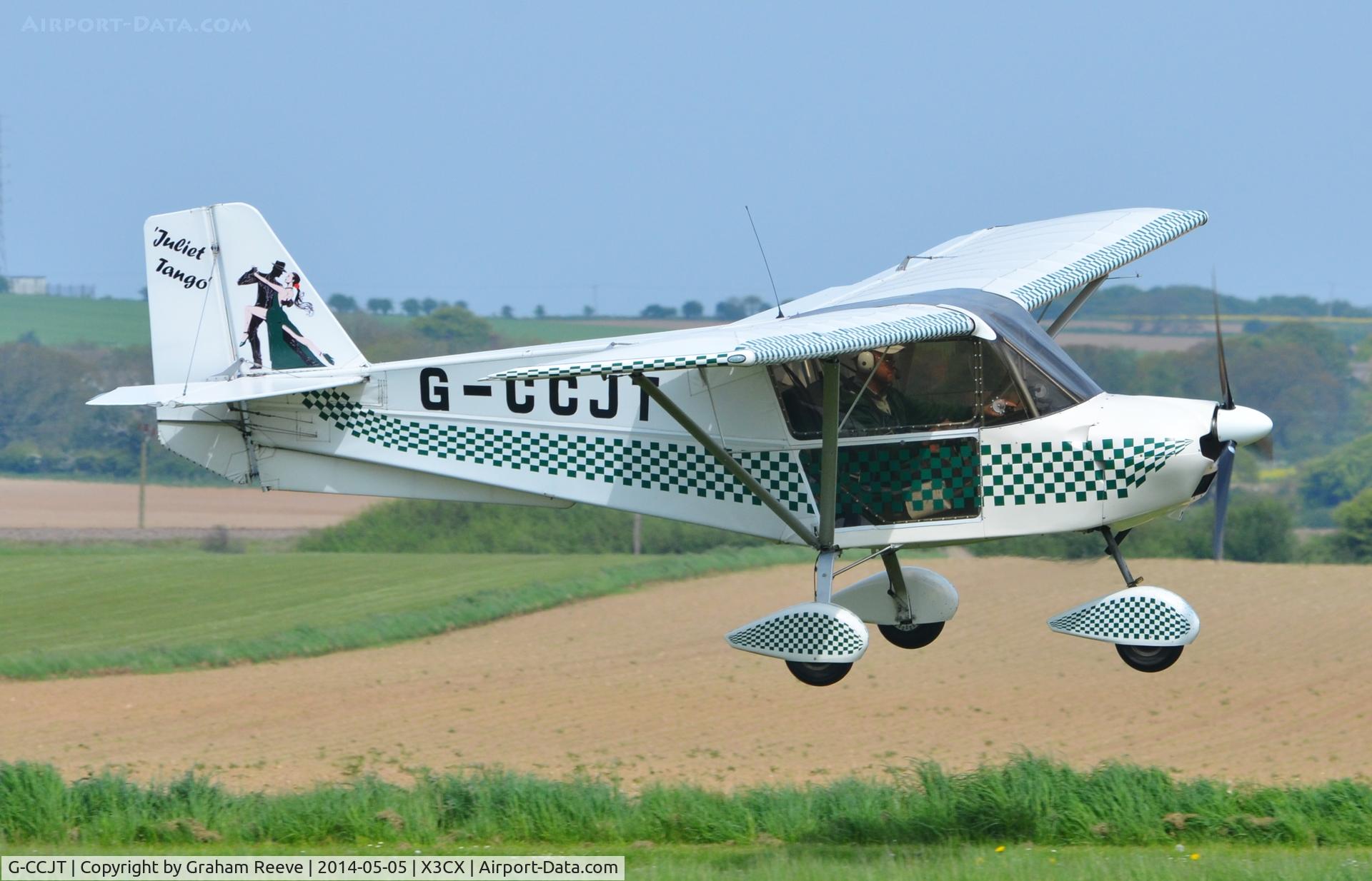 G-CCJT, 2004 Best Off Skyranger 912(2) C/N BMAA/HB/300, Departing from Northrepps.
