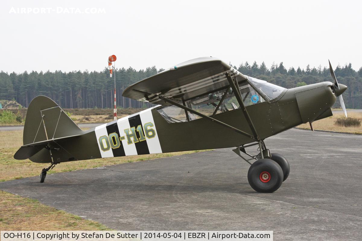 OO-H16, 2013 Zlin Savage iCub C/N 0248, Visitor from EBGG.