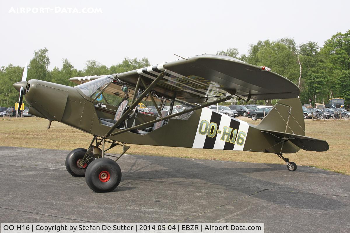 OO-H16, 2013 Zlin Savage iCub C/N 0248, Visitor from EBGG.