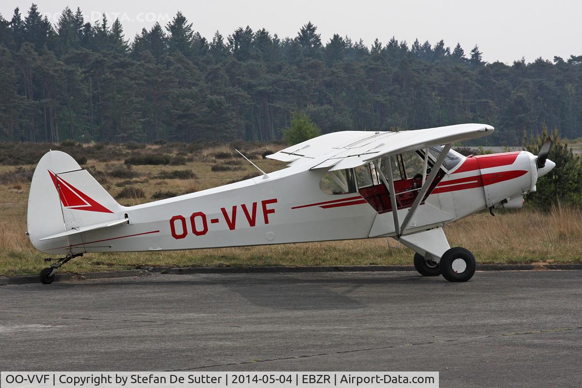 OO-VVF, Piper PA-18-150 Super Cub C/N 18-8319, After refuelling.