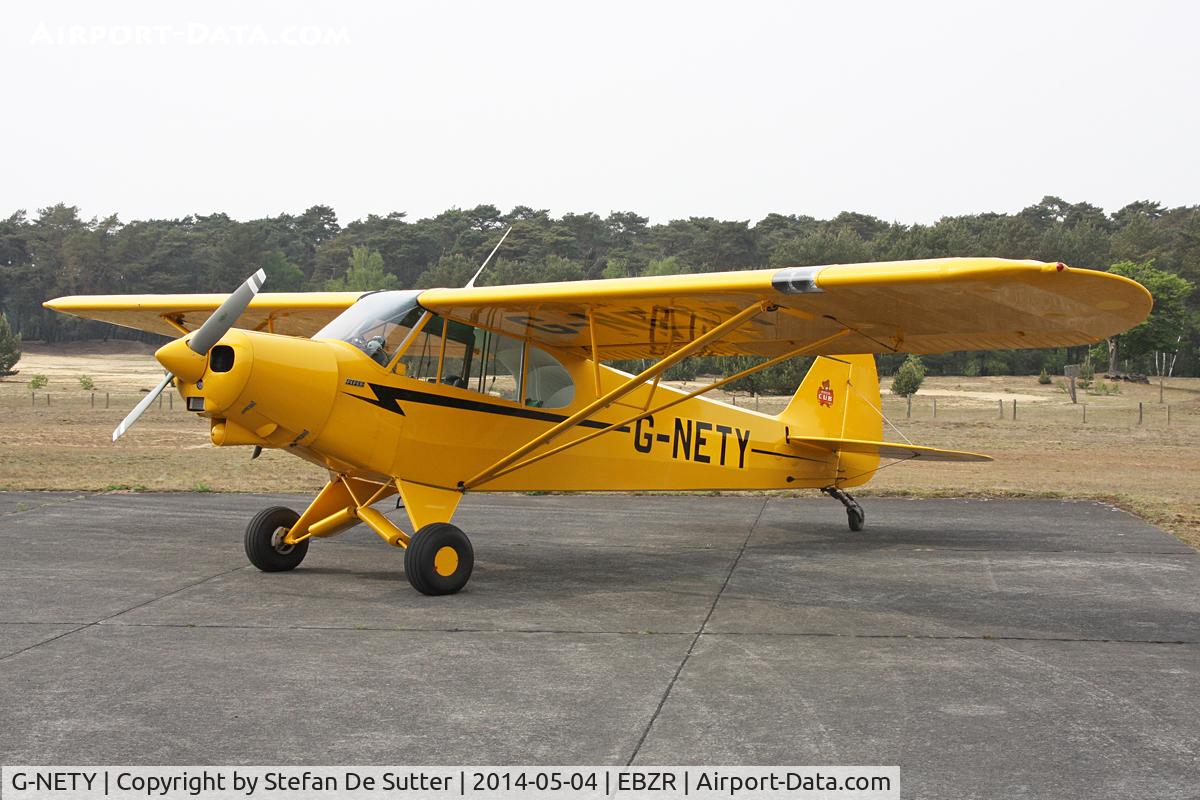 G-NETY, 1994 Piper PA-18-150 Super Cub C/N 1809108, On a visit from Ursel.