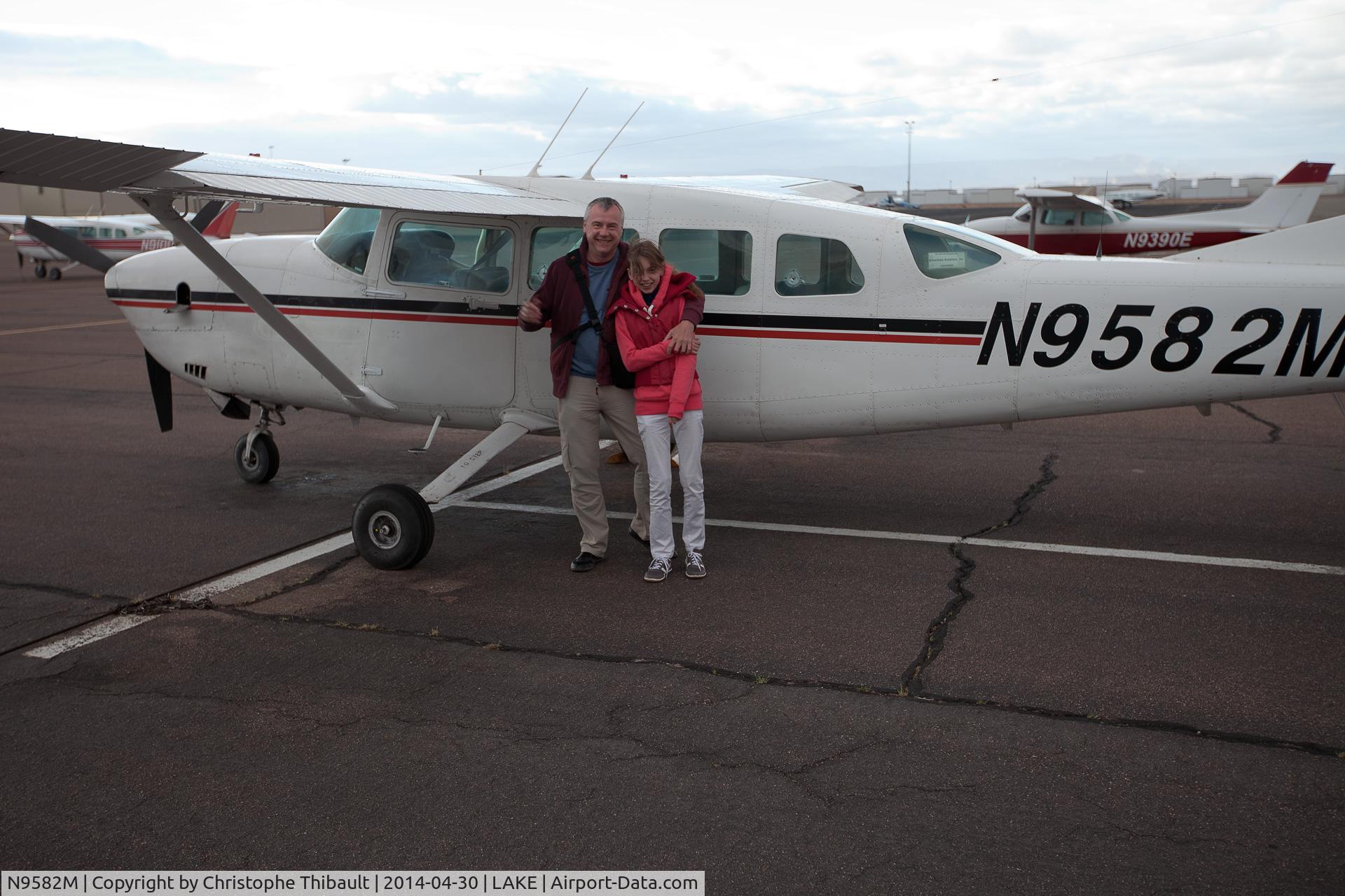 N9582M, 1981 Cessna T207A C/N 20700705, Just before a flight over Lake Powell