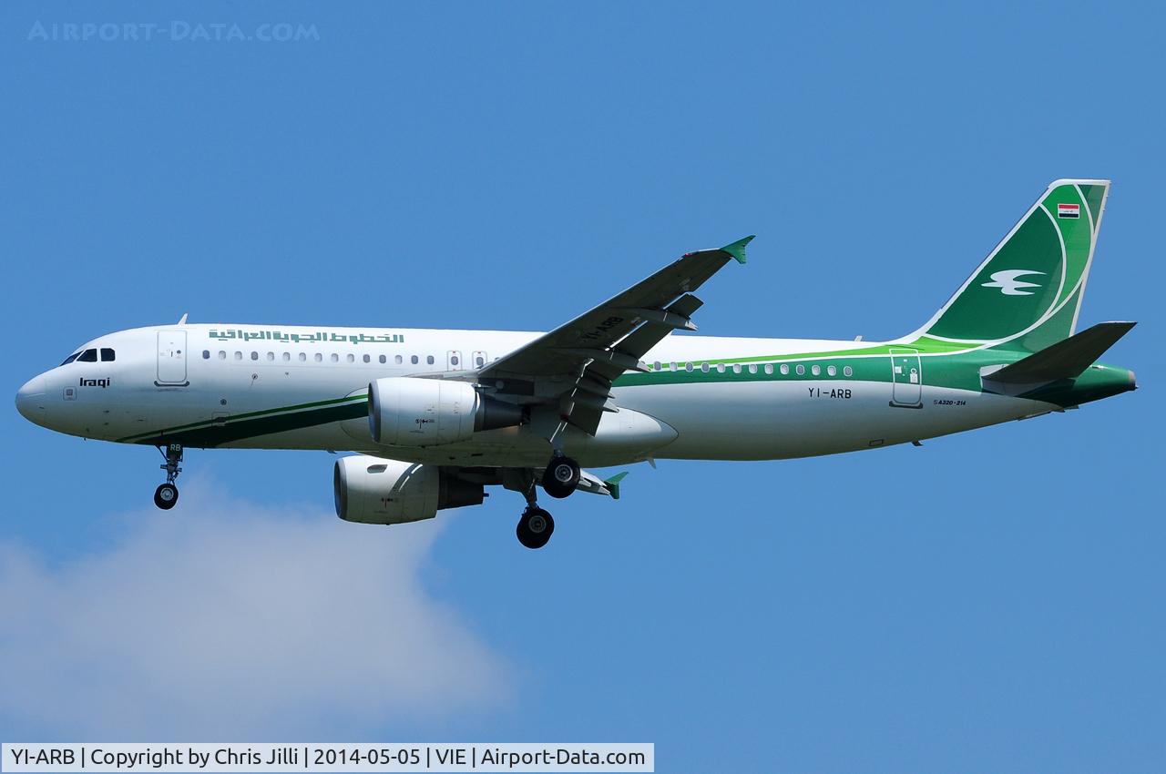 YI-ARB, 2012 Airbus A320-214 C/N 5290, Iraqi Airways