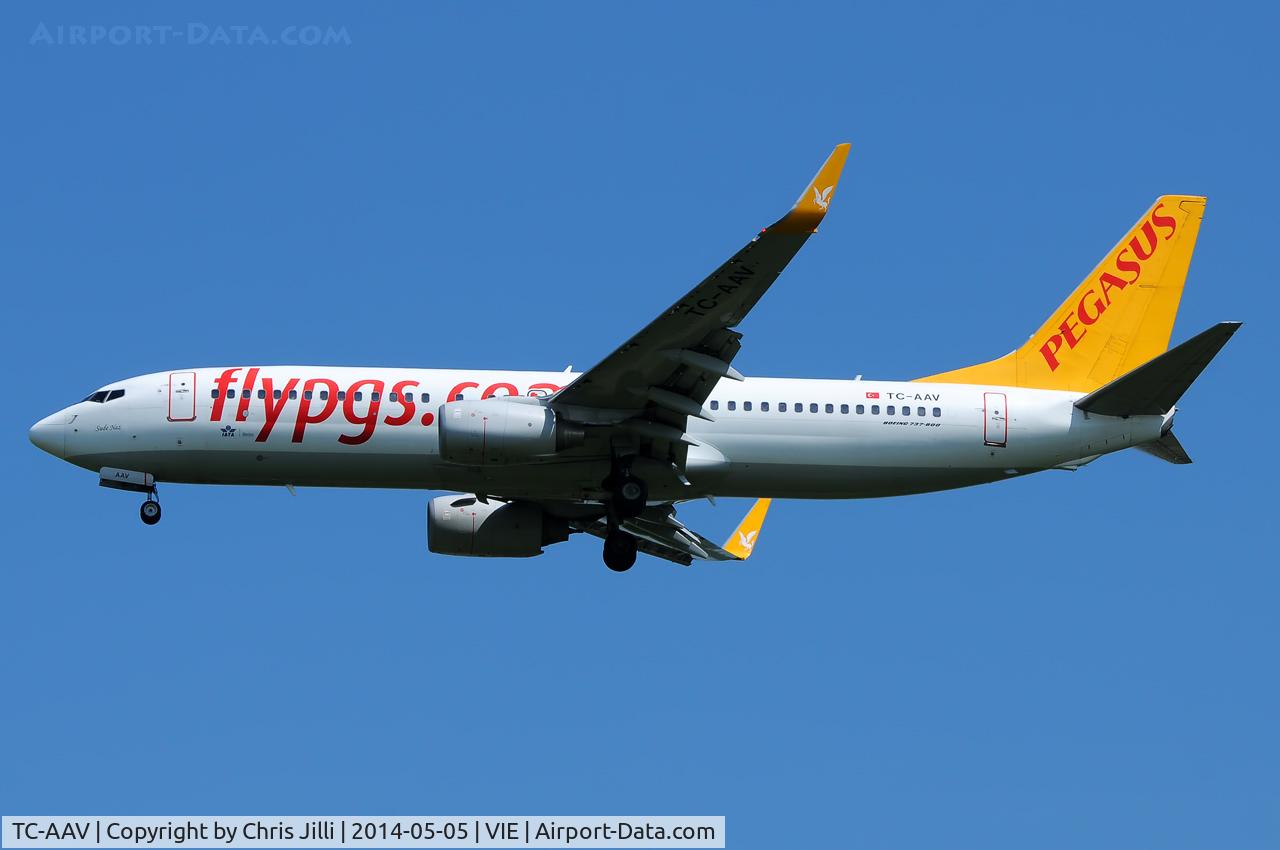 TC-AAV, 2010 Boeing 737-82R C/N 40696, Pegasus