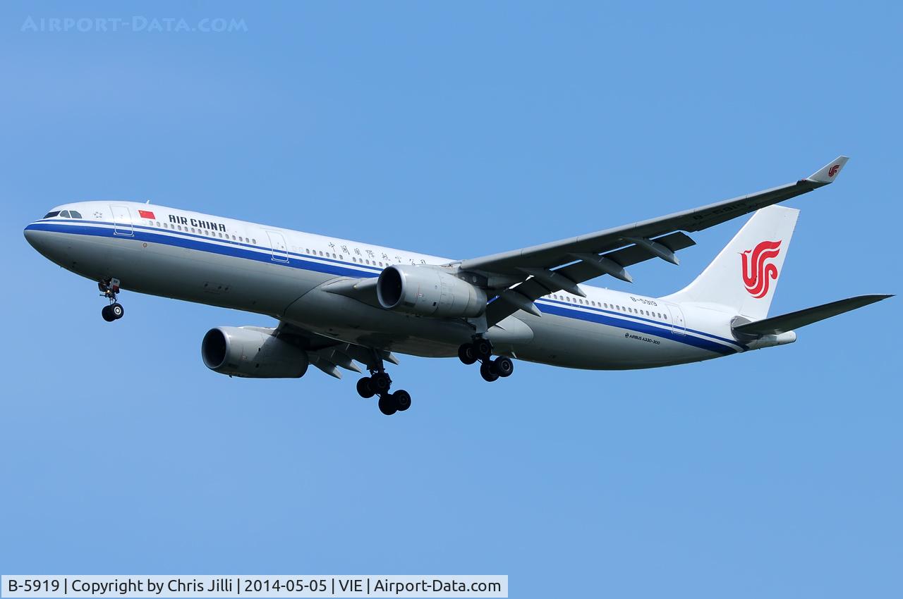 B-5919, 2013 Airbus A330-343X C/N 1413, Air China