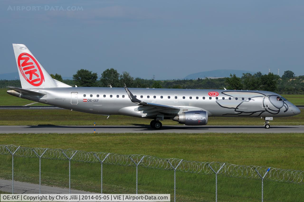OE-IXF, 2011 Embraer 190LR (ERJ-190-100LR) C/N 19000420, NIKI