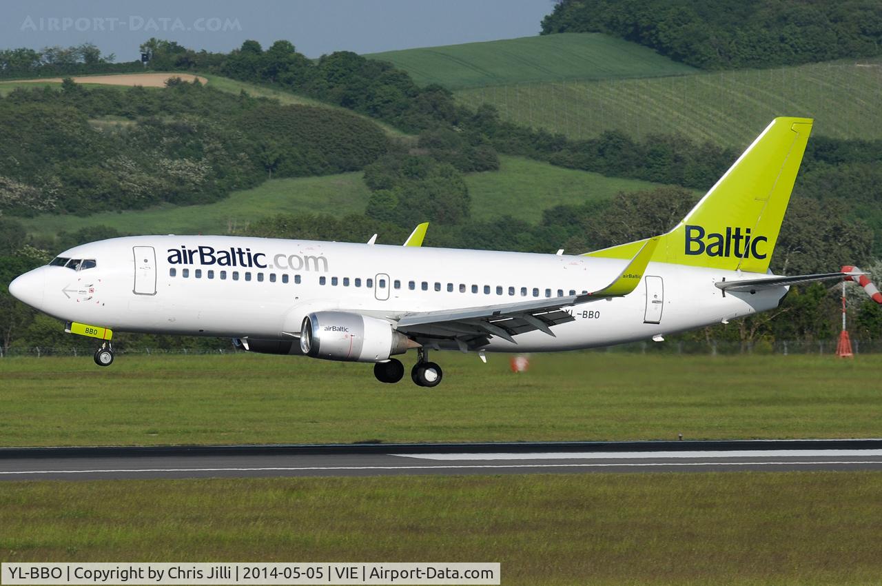 YL-BBO, 1998 Boeing 737-33V C/N 29335, Air Baltic