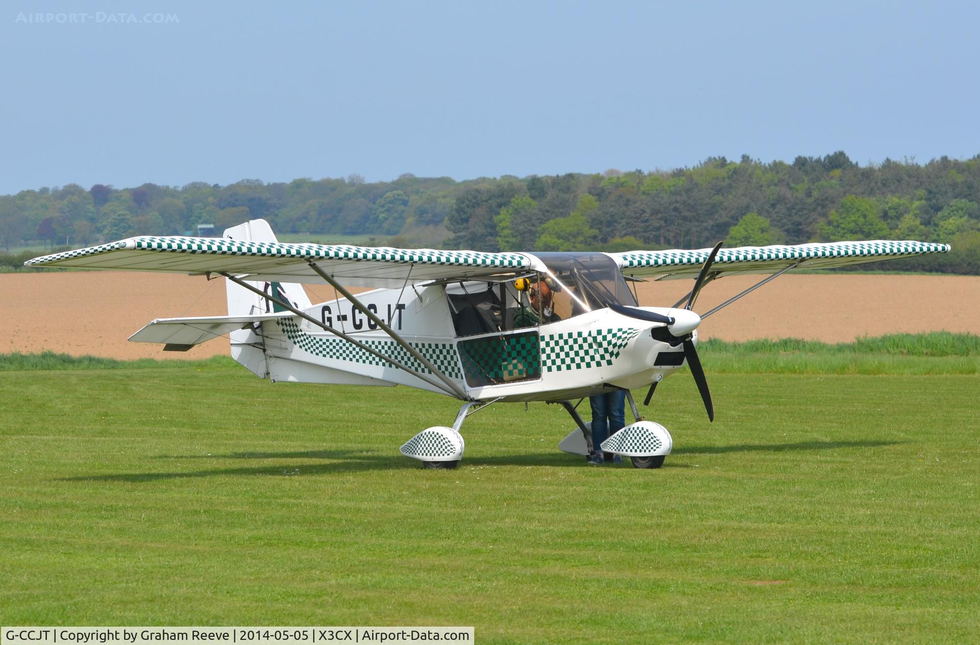 G-CCJT, 2004 Best Off Skyranger 912(2) C/N BMAA/HB/300, Parked at Northrepps.