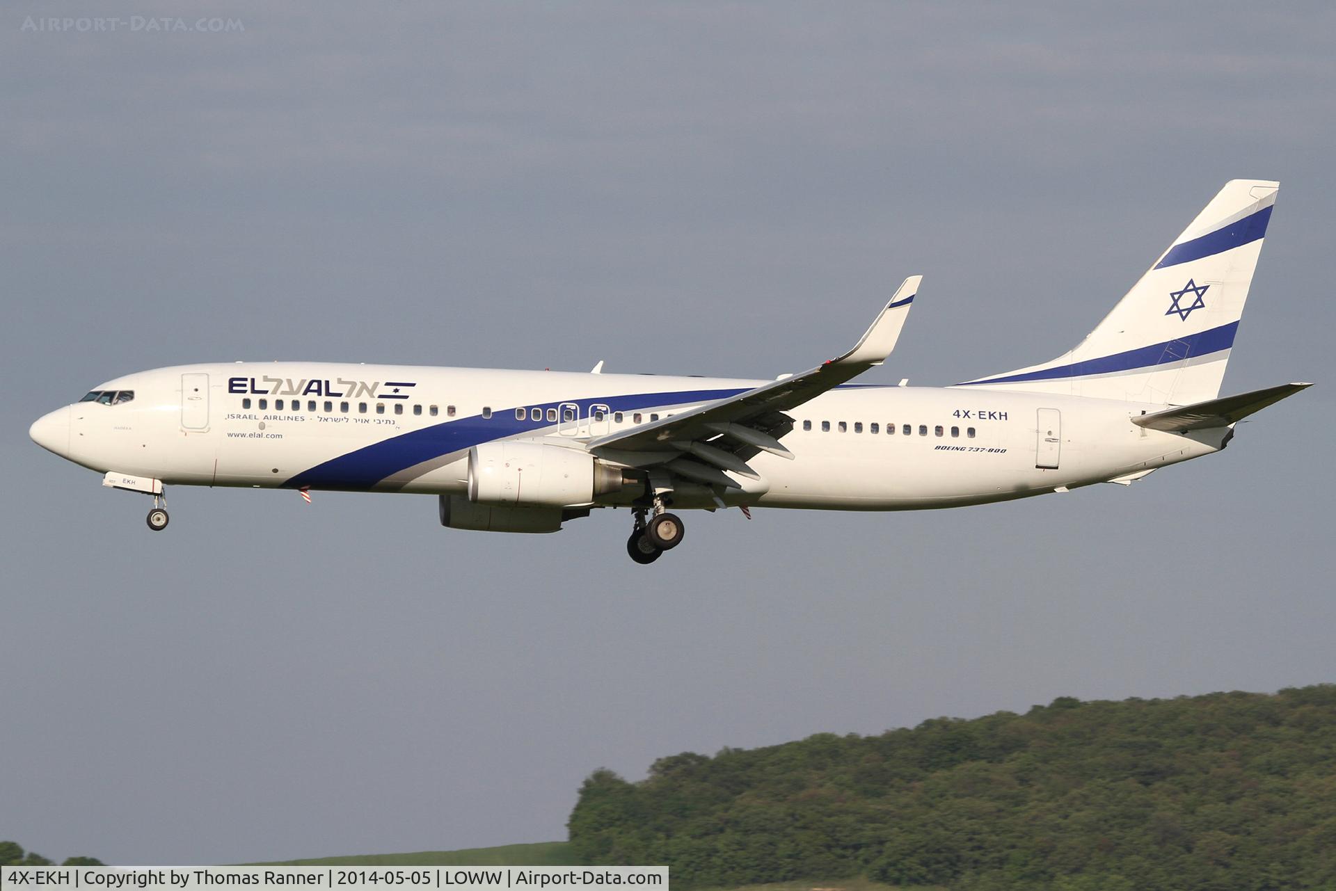 4X-EKH, 2009 Boeing 737-85P C/N 35458, El Al B737