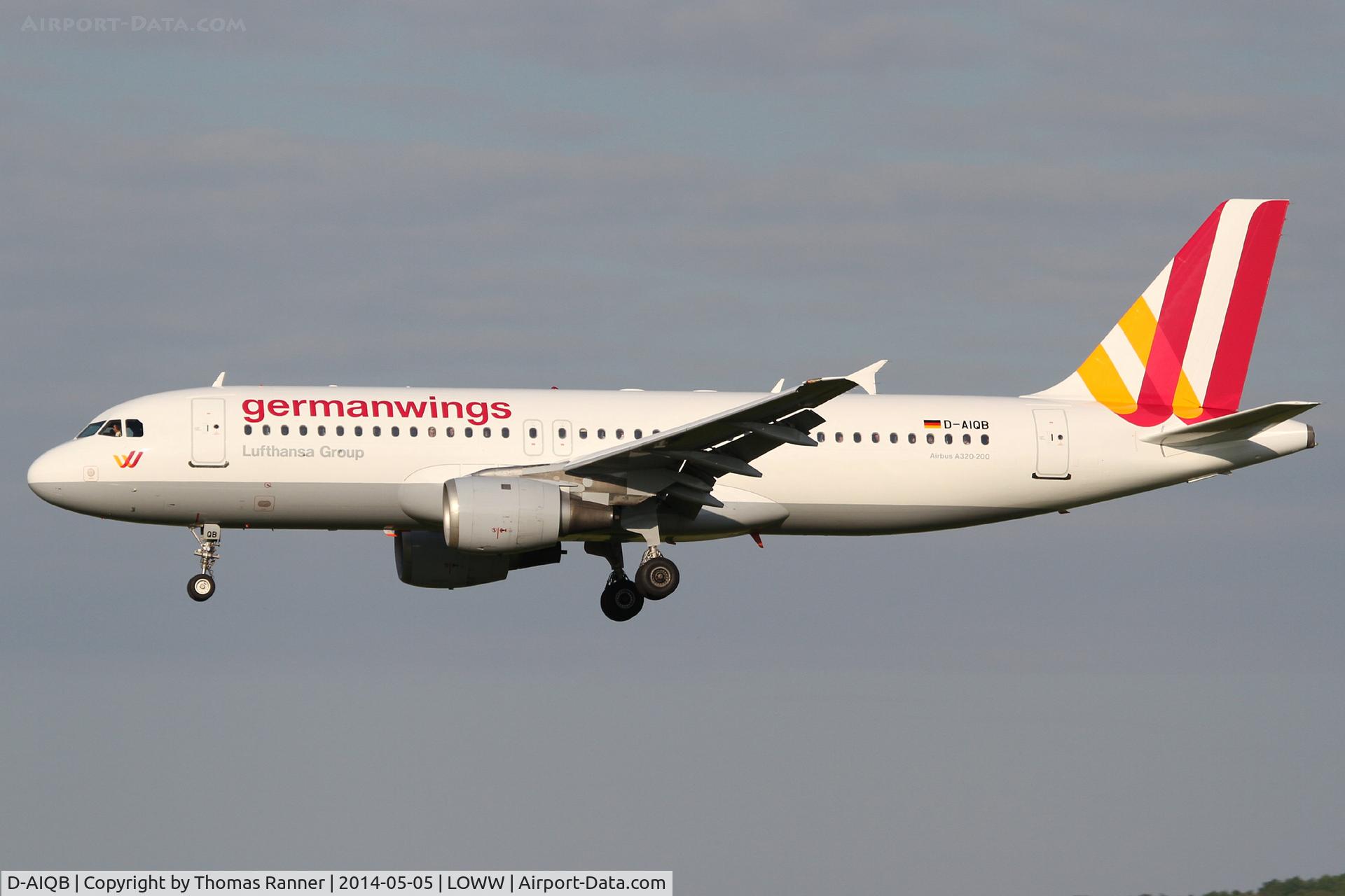 D-AIQB, 1991 Airbus A320-211 C/N 0200, Germanwings A320