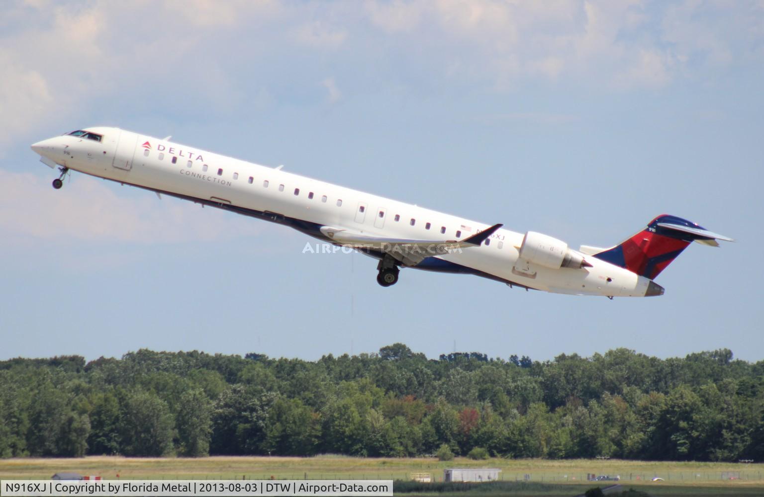 N916XJ, 2008 Bombardier CRJ-900ER (CL-600-2D24) C/N 15154, Delta Connection CRJ-900