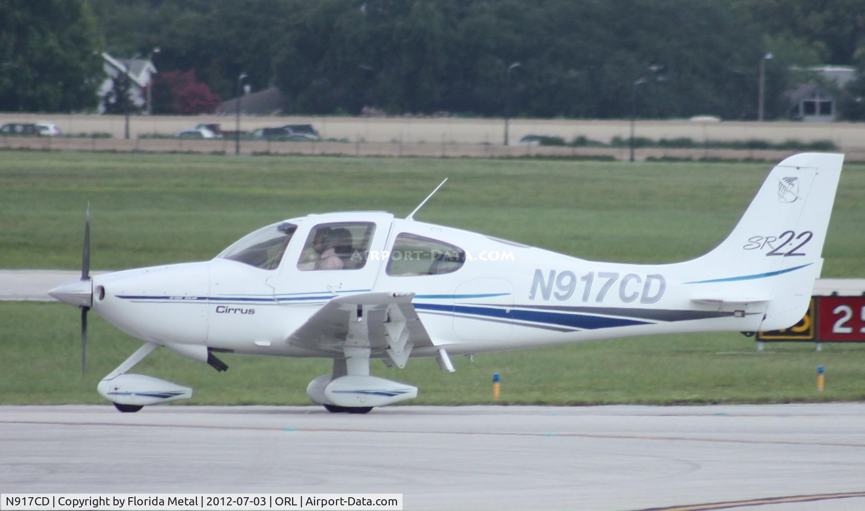N917CD, 2002 Cirrus SR22 C/N 0350, Cirrus SR22