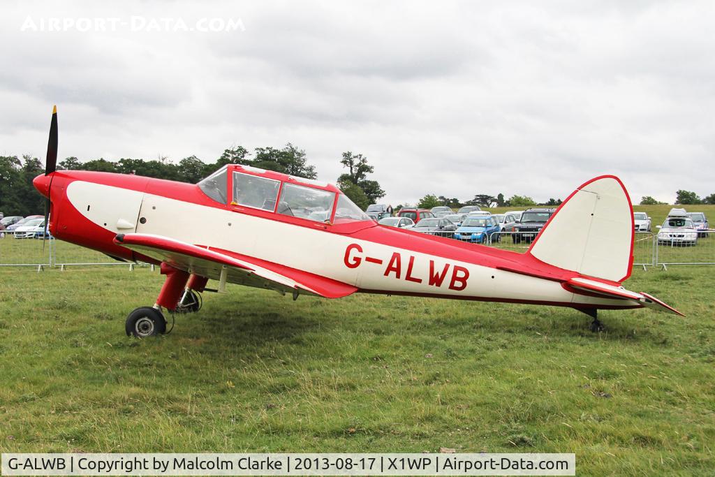 G-ALWB, 1950 De Havilland DHC-1 Chipmunk 22A C/N C1/0100, De Havilland DHC-1 Chipmunk 22 at The De Havilland Moth Club's 28th International Moth Rally at Woburn Abbey. August 2013.
