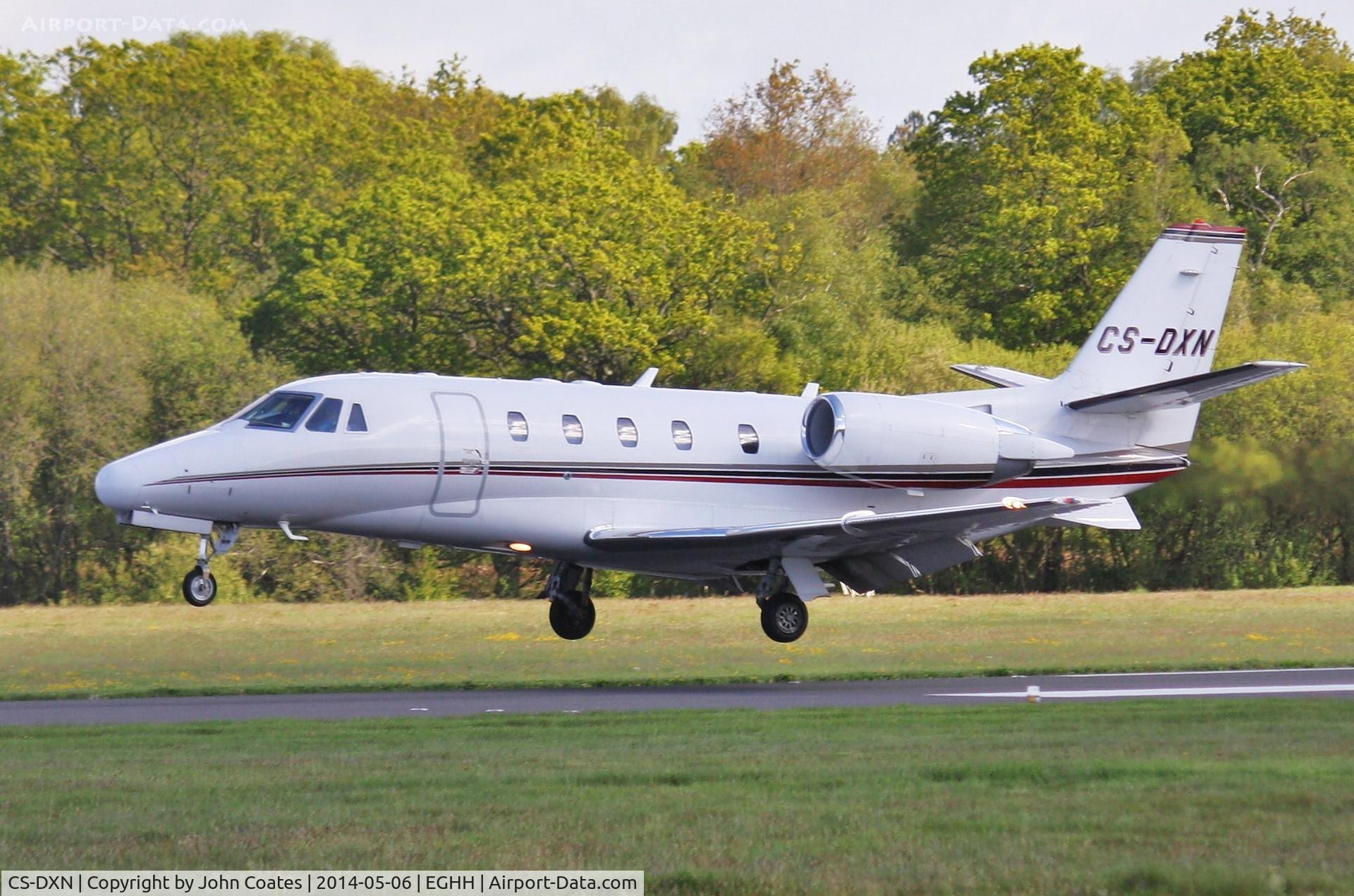 CS-DXN, 2007 Cessna 560XL Citation XLS C/N 560-5685, Arriving 26
