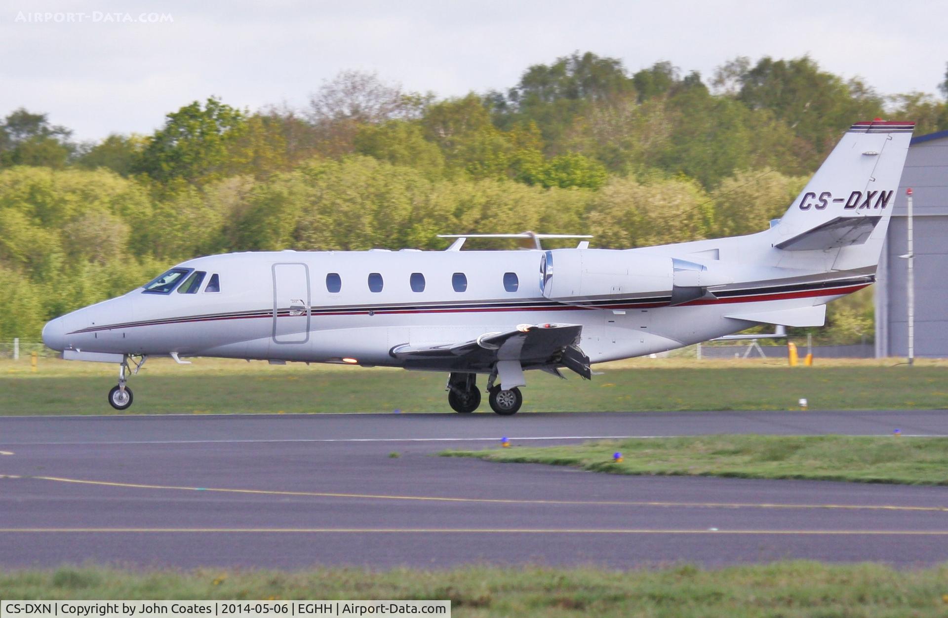 CS-DXN, 2007 Cessna 560XL Citation XLS C/N 560-5685, Touchdown