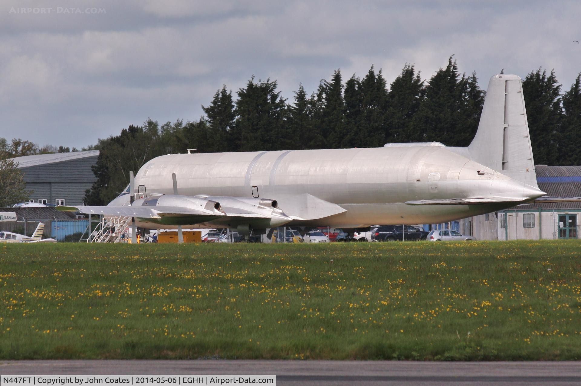 N447FT, 1969 Canadair CL-44-0 Skymonster C/N 16, Still awaiting a registration to be applied