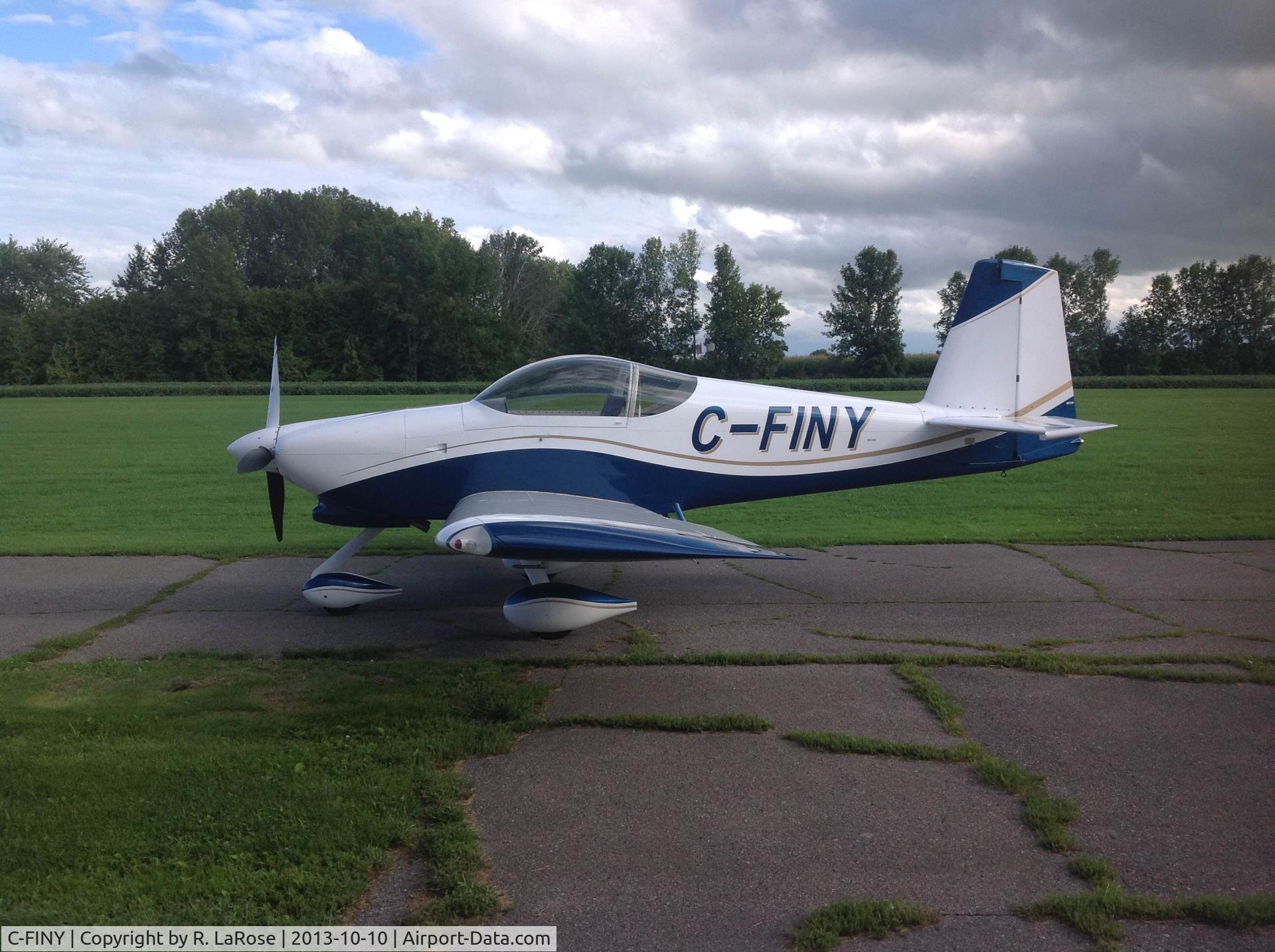 C-FINY, 2012 Vans RV-7A C/N 71490, Photo taken at CPR2, Embrun Airpark