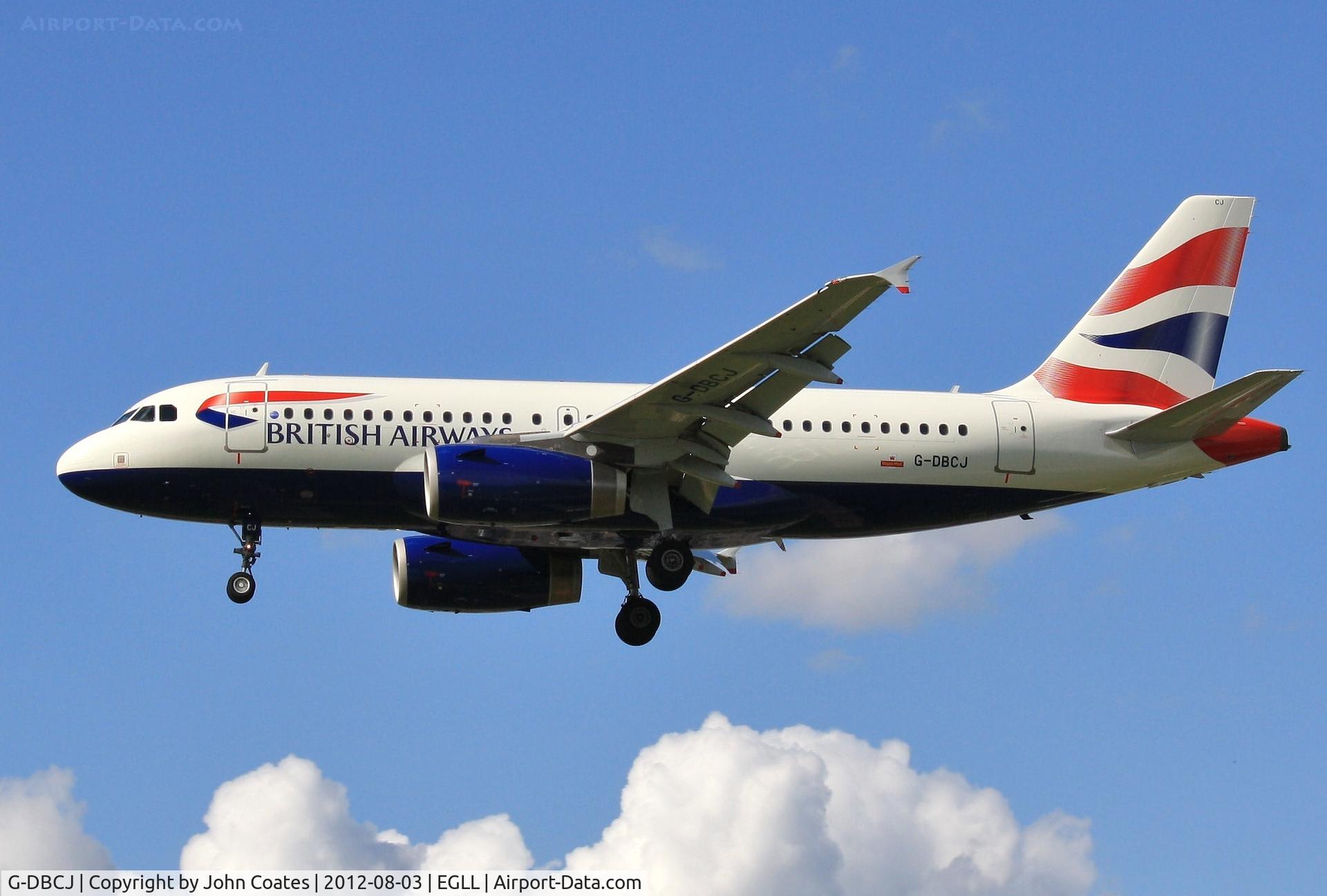 G-DBCJ, 2006 Airbus A319-131 C/N 2981, Finals 27L