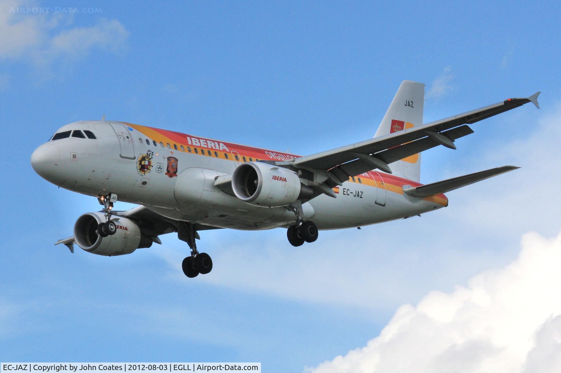 EC-JAZ, 2004 Airbus A319-111 C/N 2264, Approach 27L