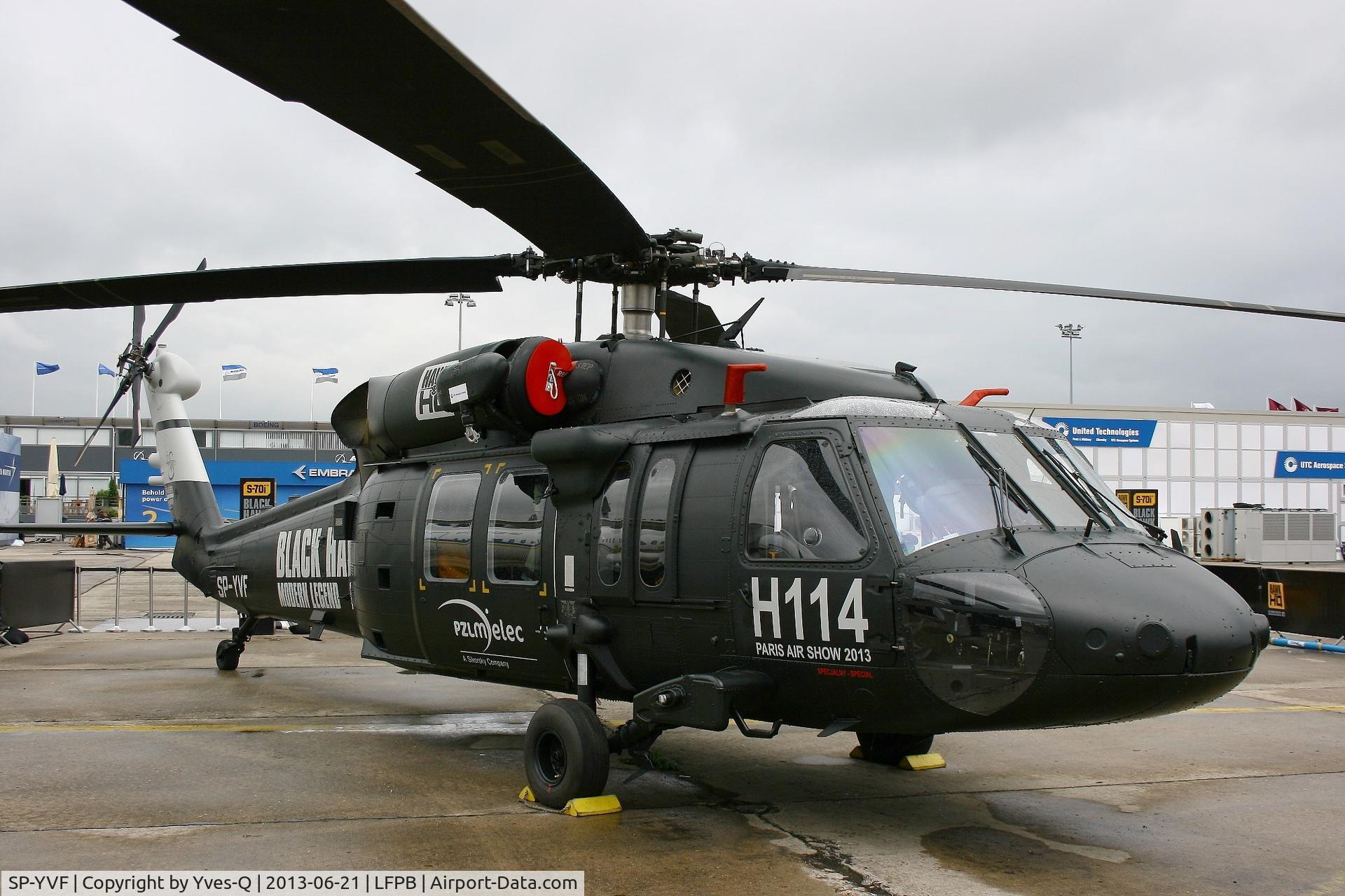SP-YVF, 2011 Sikorsky S-70i Black Hawk C/N 0007/70-3743, Sikorsky S-70i Black Hawk, Paris-Le Bourget Air Show 2013