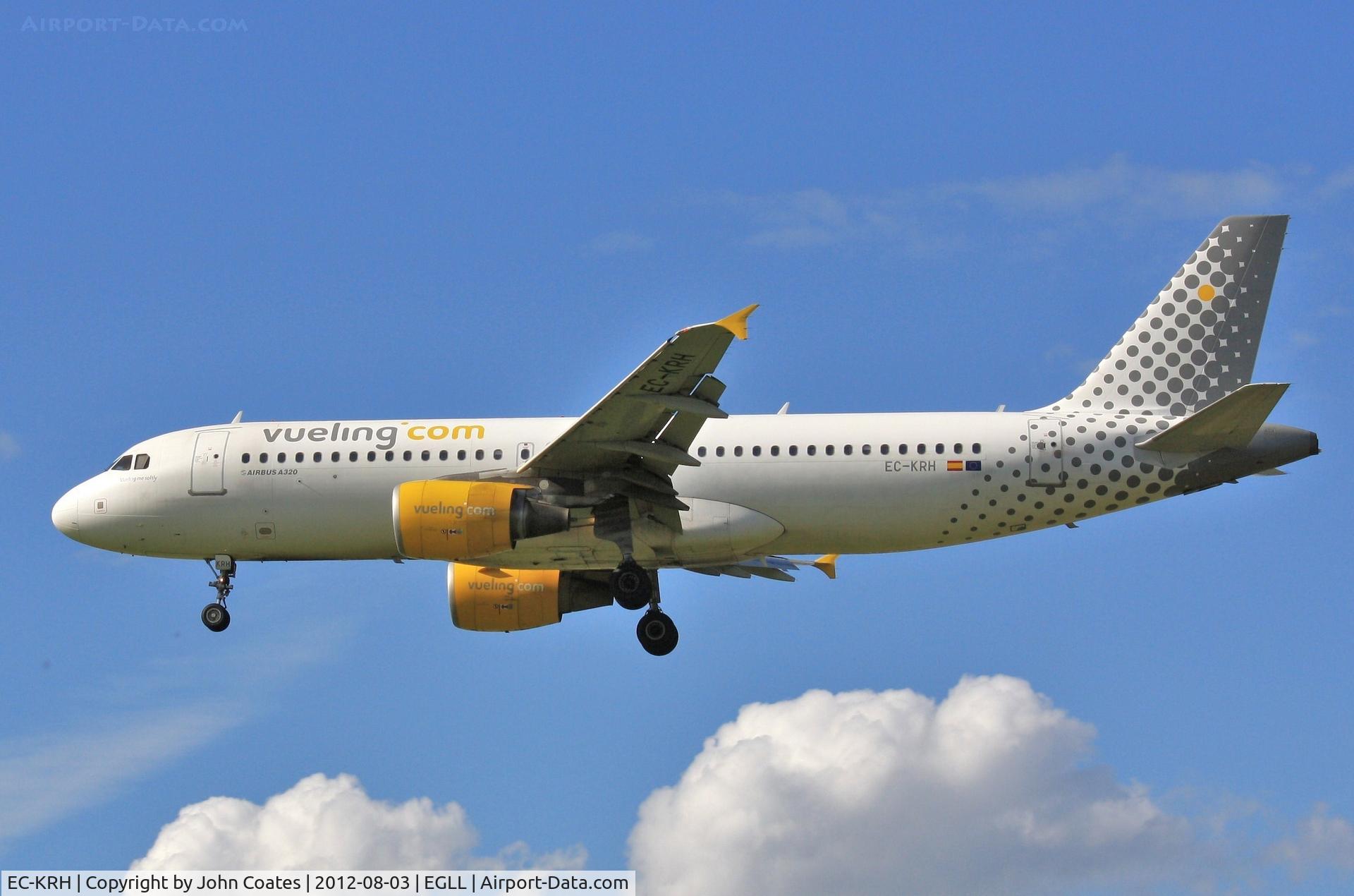 EC-KRH, 2008 Airbus A320-214 C/N 3529, Finals 27L