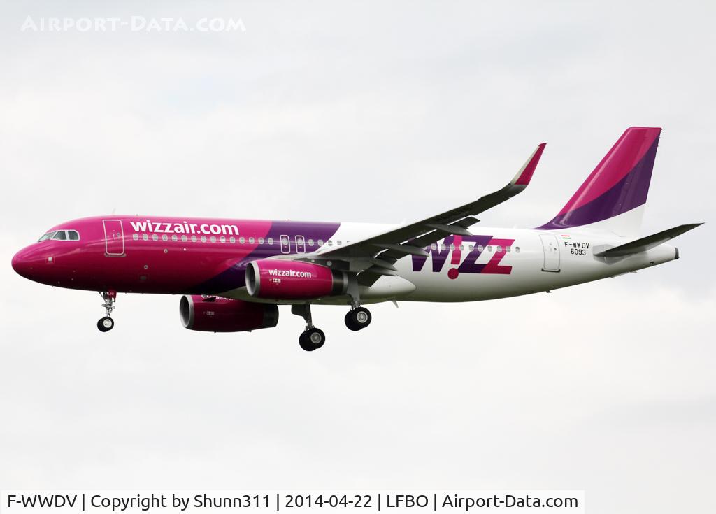 F-WWDV, 2014 Airbus A320-232 C/N 6093, C/n 6093 - To be HA-LYB