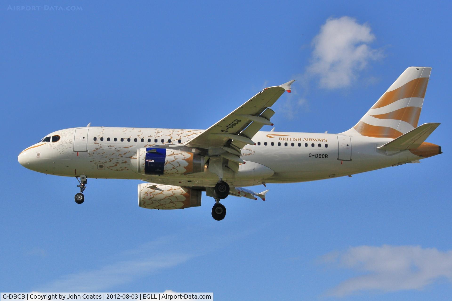G-DBCB, 2004 Airbus A319-131 C/N 2188, Arrives 27L