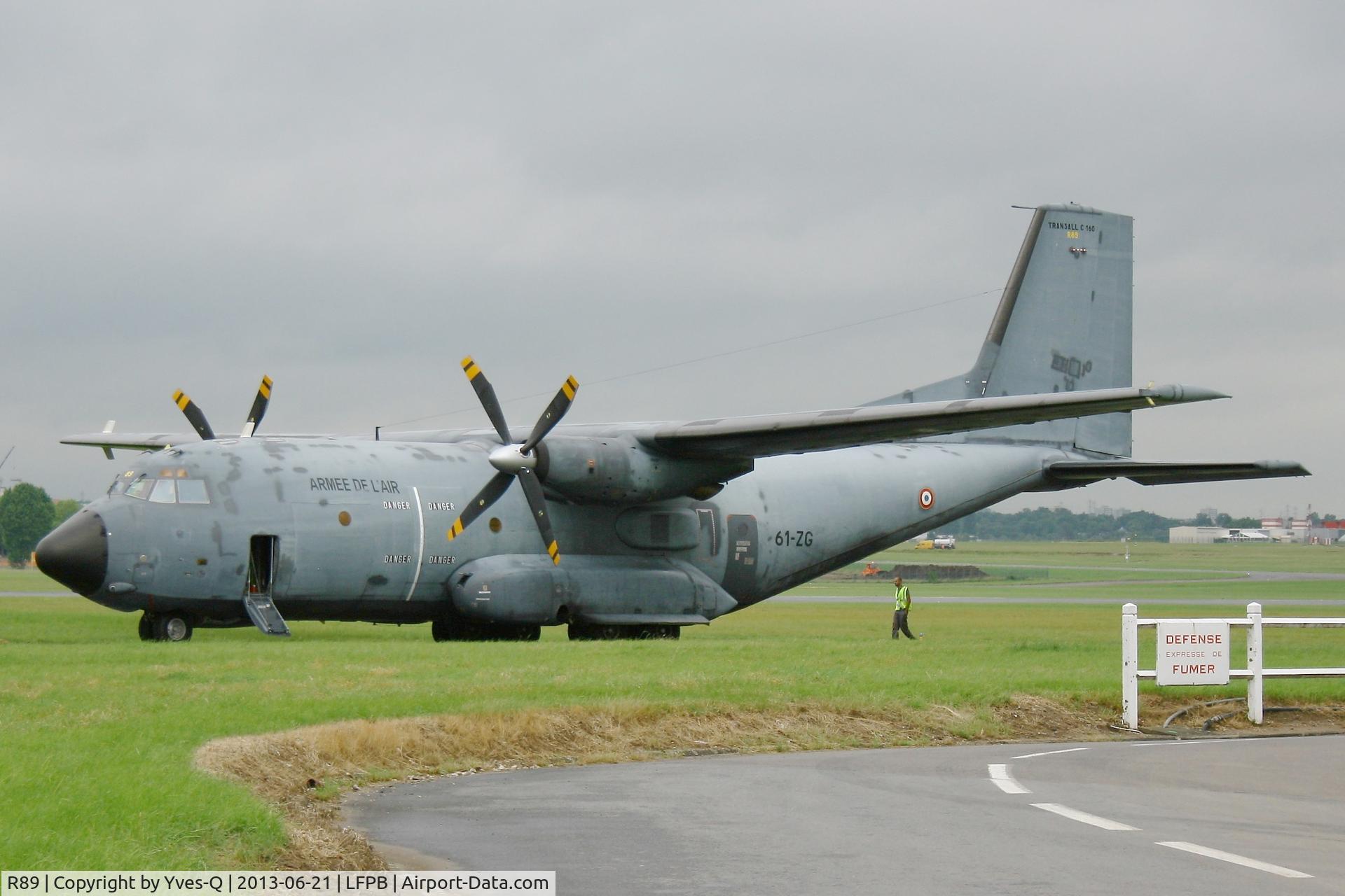 R89, Transall C-160R C/N 89, Transall C-160R, Paris-Le Bourget Air Show 2013