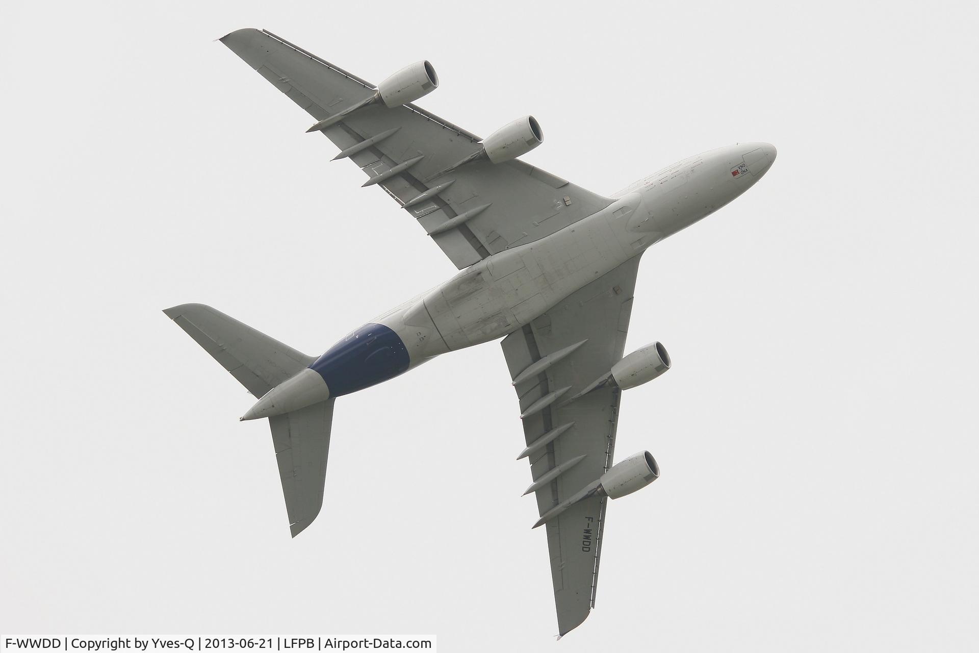 F-WWDD, 2005 Airbus A380-861 C/N 004, Airbus A380-861 Solo Display, Paris-Le Bourget Air Show 2013
