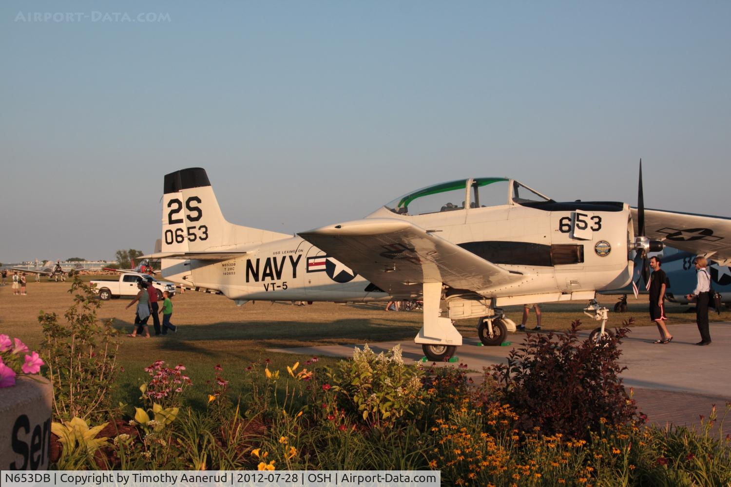 N653DB, 1957 North American T-28C Trojan Trojan C/N 226-230, 1957 North American T-28C, c/n: 140653
