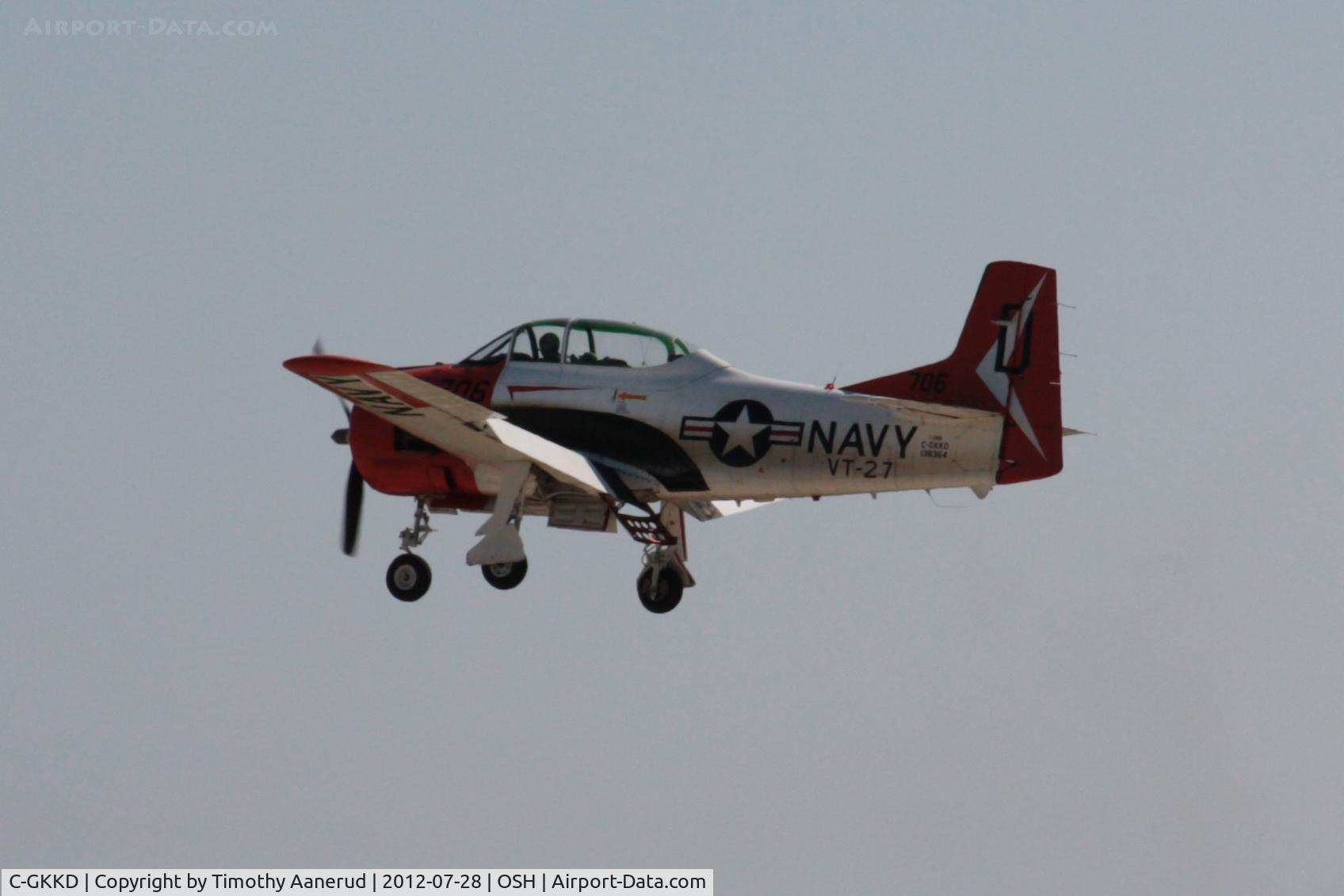 C-GKKD, 1954 North American T-28B Trojan C/N 200-435, 1954 North American T-28B Trojan, c/n: 200-435