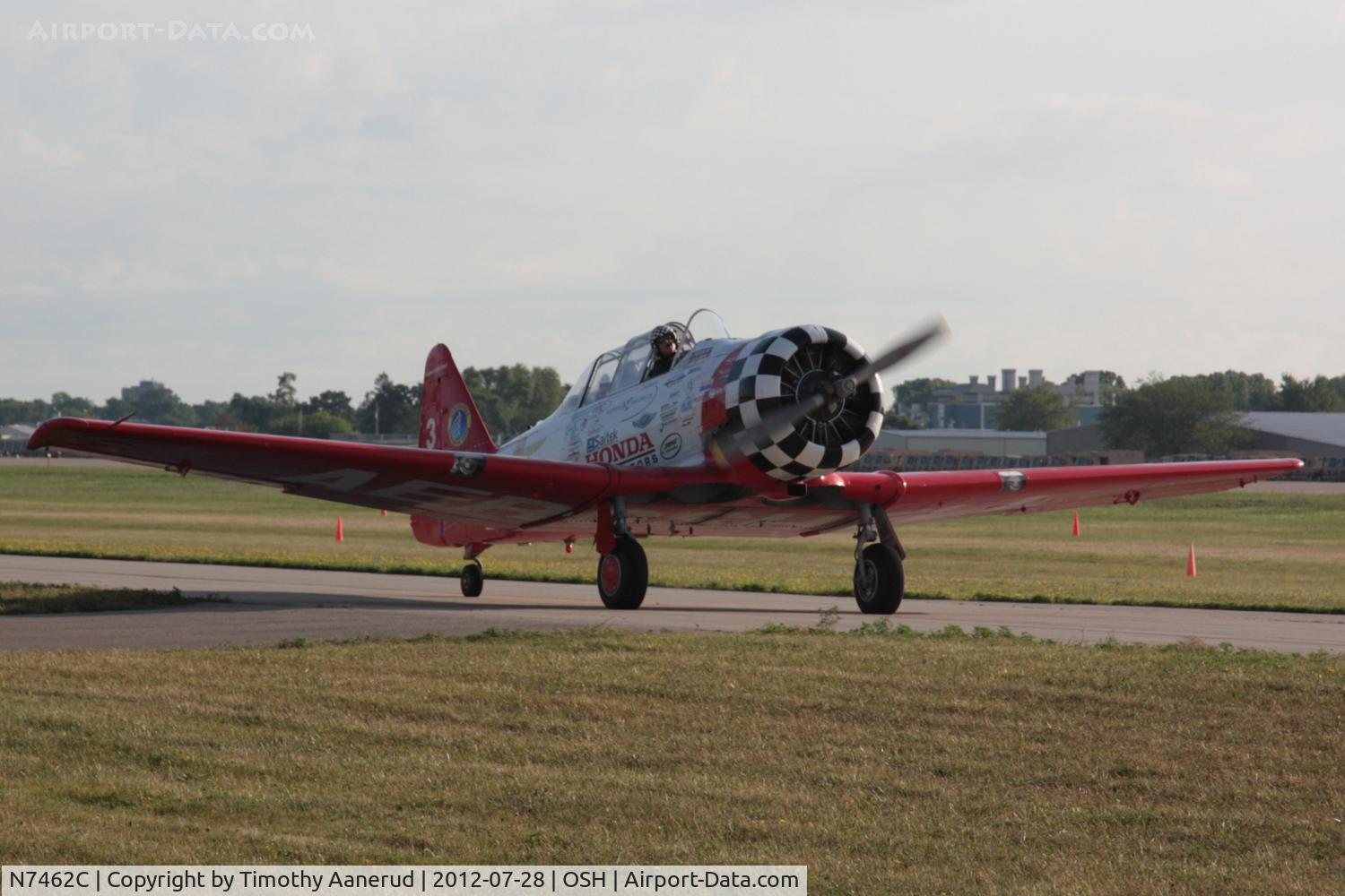 N7462C, North American AT-6B Texan C/N 121-43211, North American AT-6, c/n: 12163211