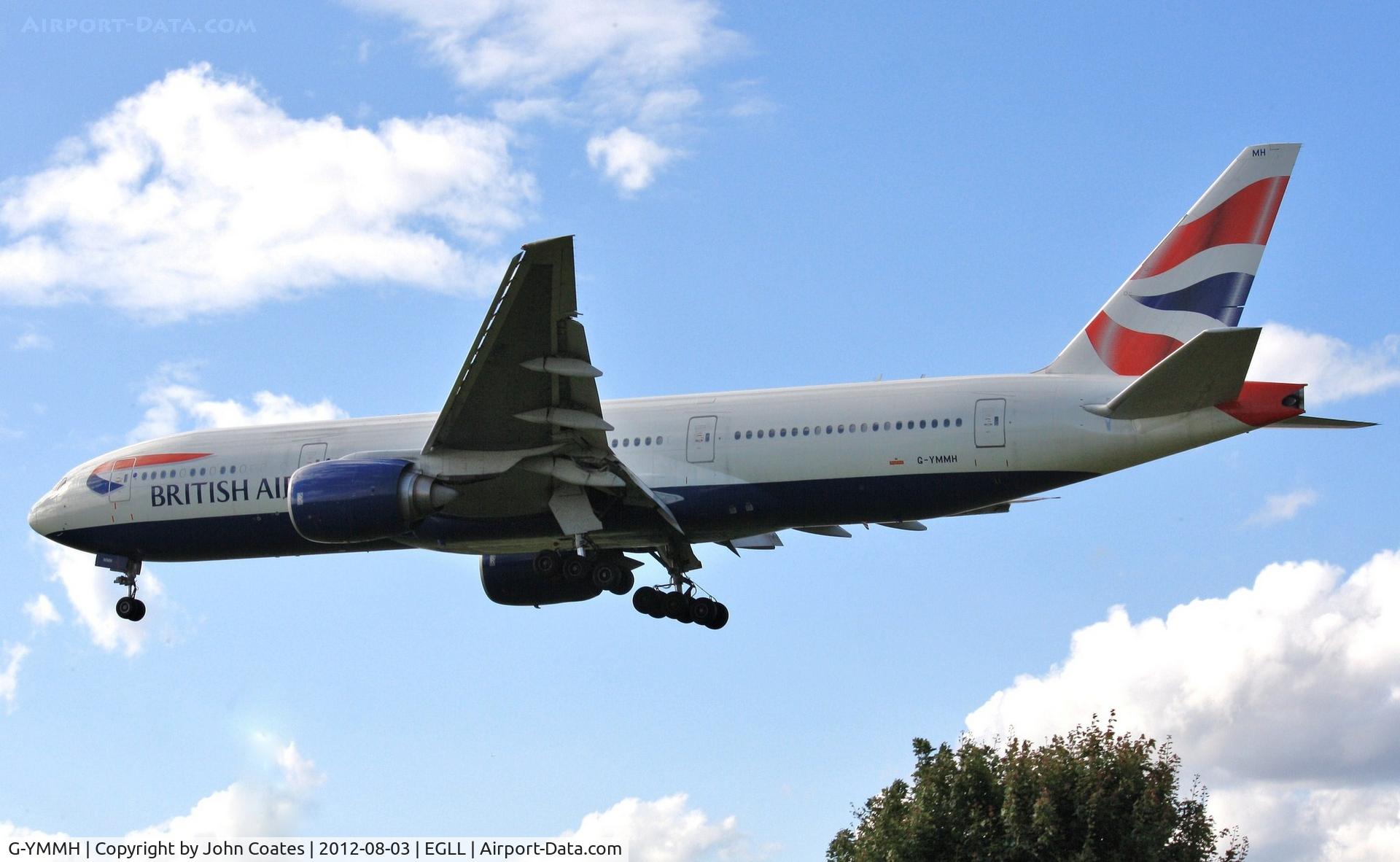 G-YMMH, 2000 Boeing 777-236/ER C/N 30309, Finals 27L