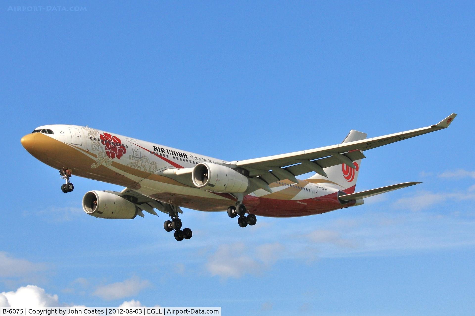B-6075, 2006 Airbus A330-243 C/N 785, Approach 27L