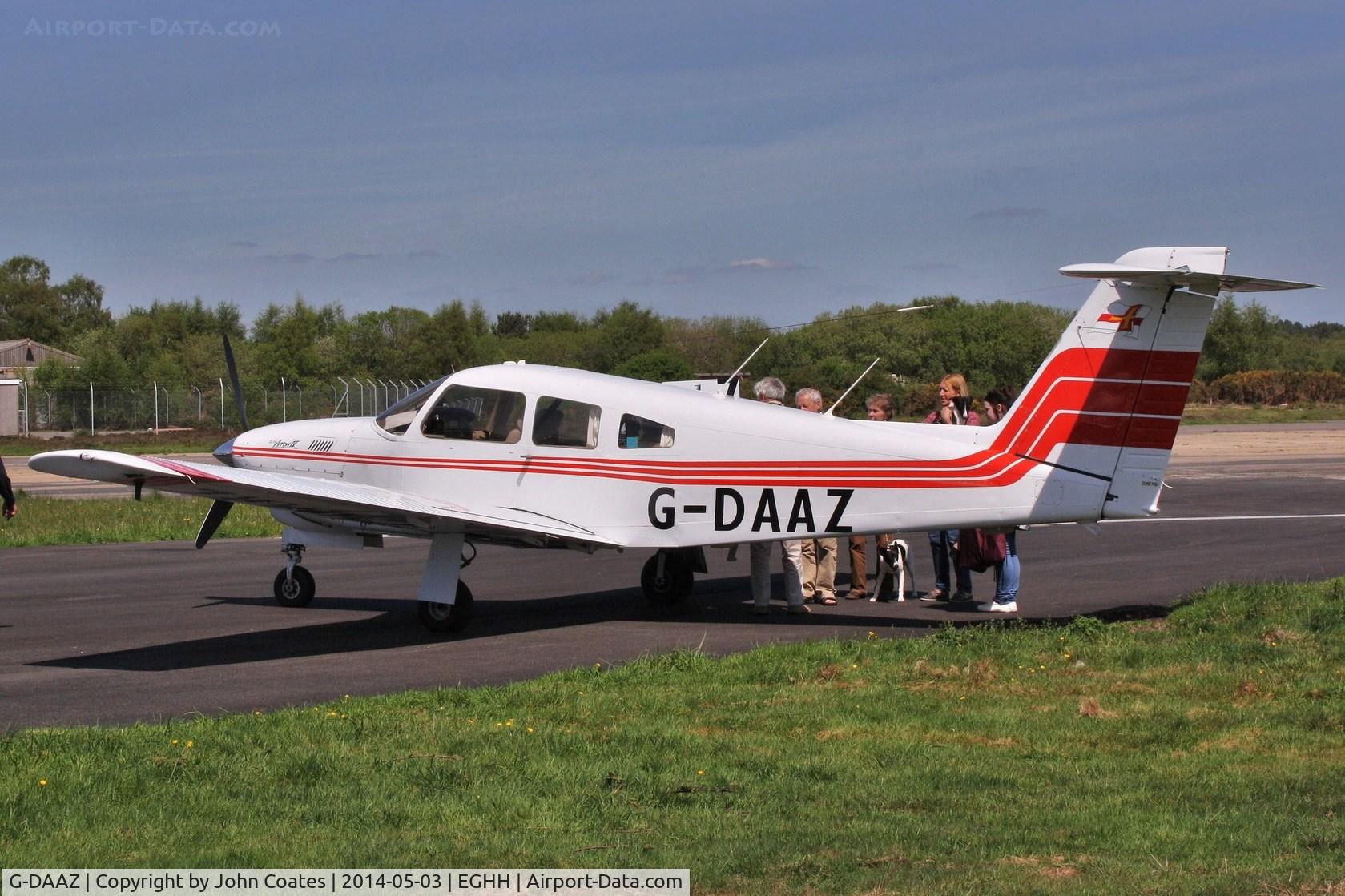 G-DAAZ, 1979 Piper PA-28RT-201T Turbo Arrow IV C/N 28R-7931247, At BHL