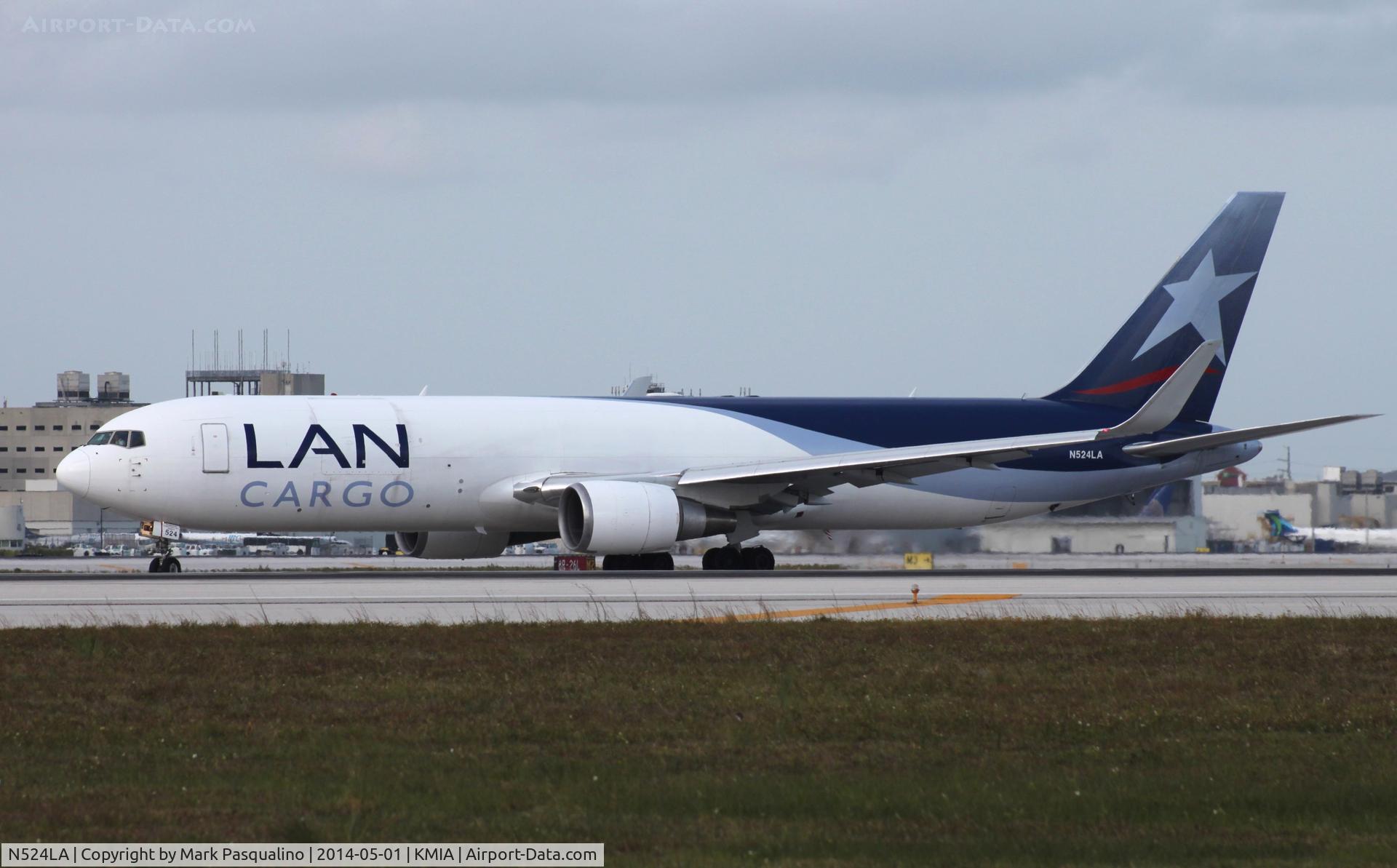 N524LA, 2007 Boeing 767-346F C/N 35816, Boeing 767-300F
