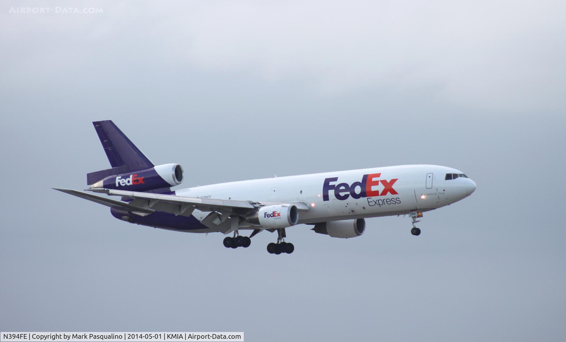 N394FE, 1975 McDonnell Douglas MD-10-10F C/N 46628, MD-10-10F