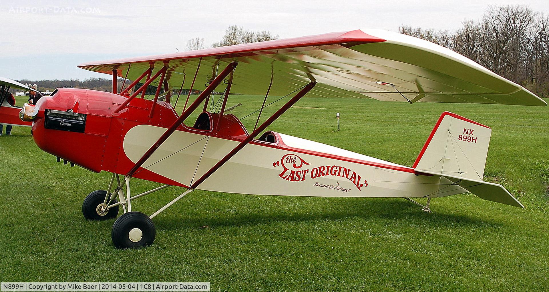 N899H, 1971 Pietenpol Air Camper C/N 23, N899H @ 1C8