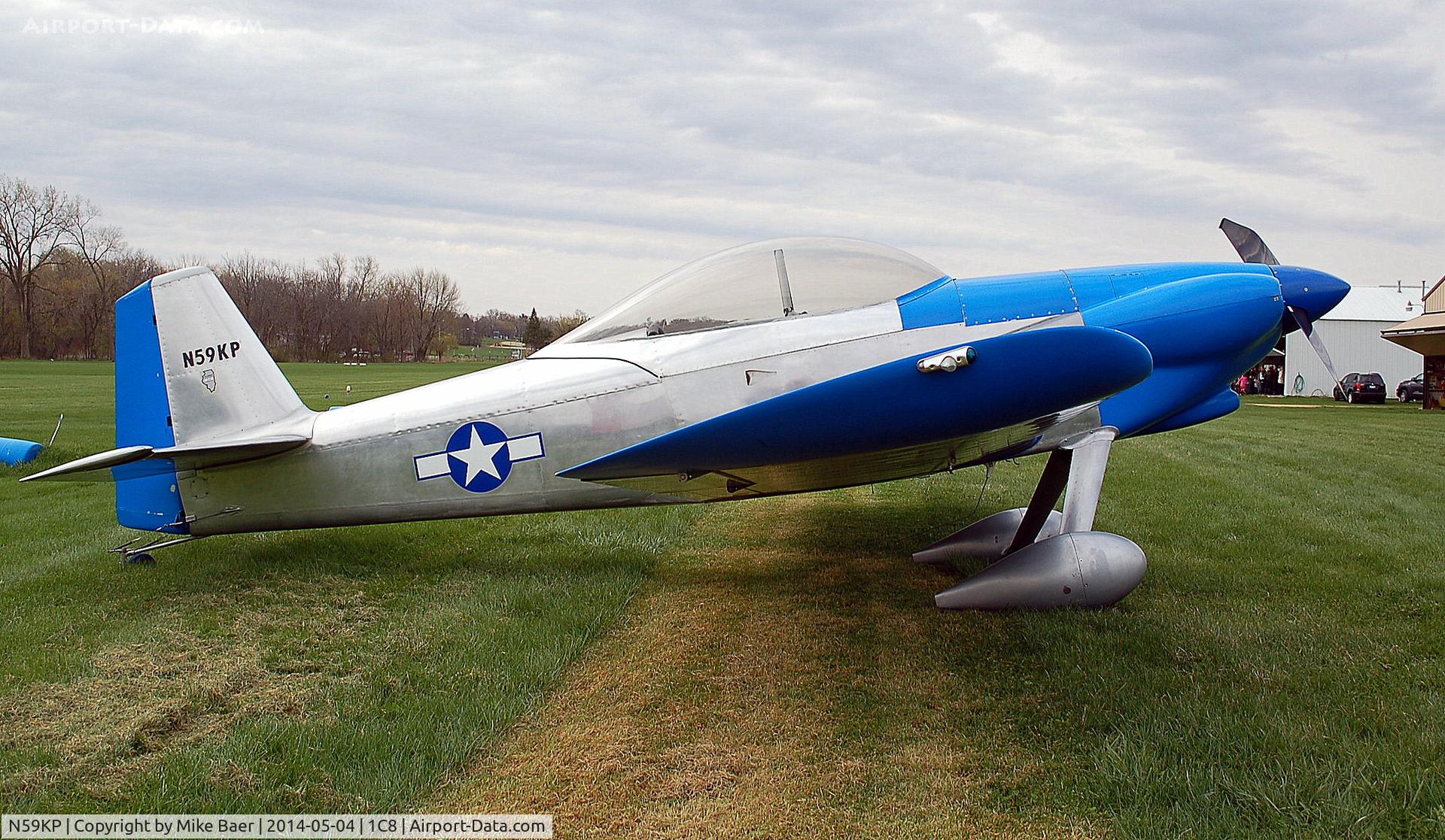 N59KP, 2004 Vans RV-4 C/N 4175, N59KP @ 1C8