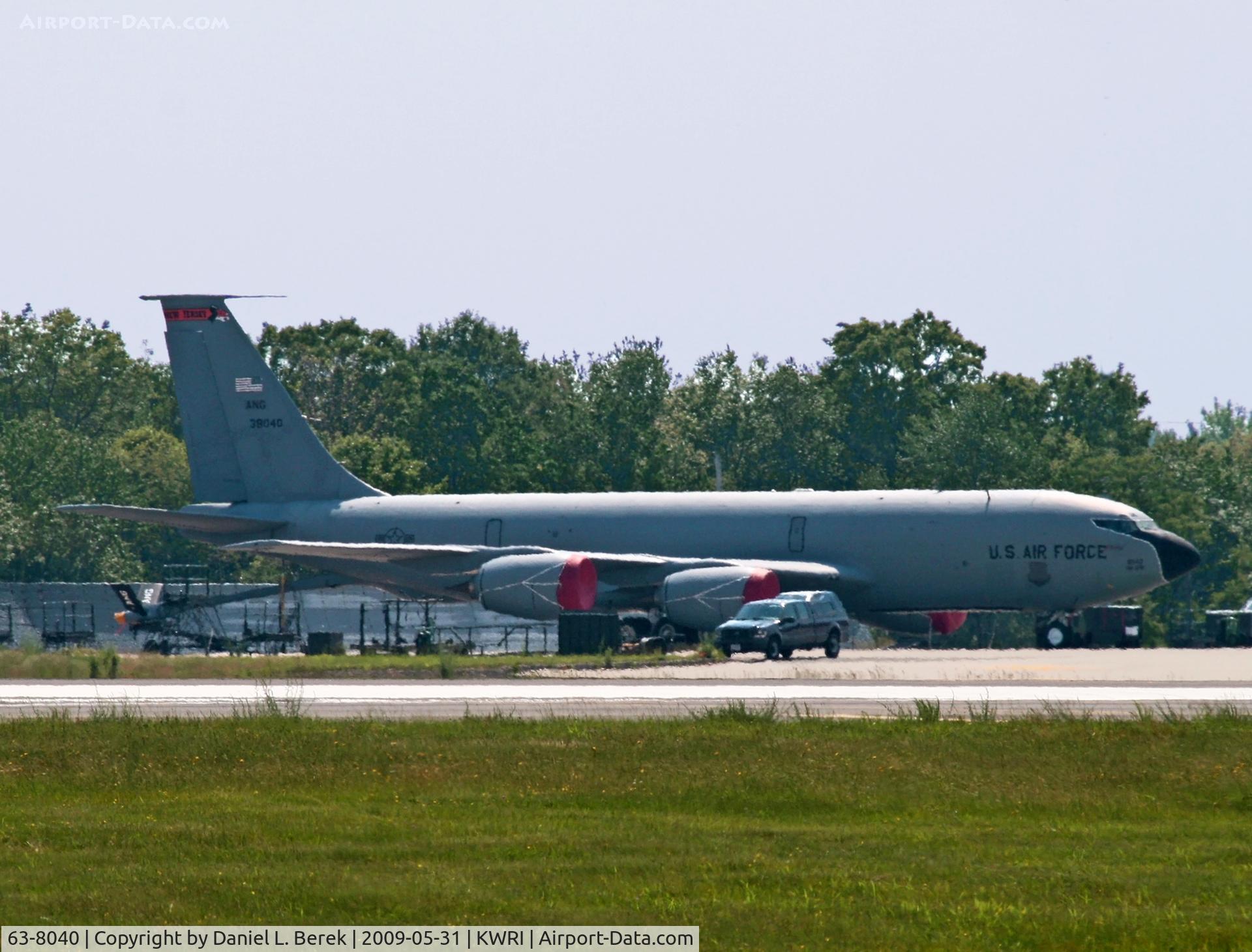 63-8040, 1963 Boeing KC-135R Stratotanker C/N 18657, During an air show many years ago.