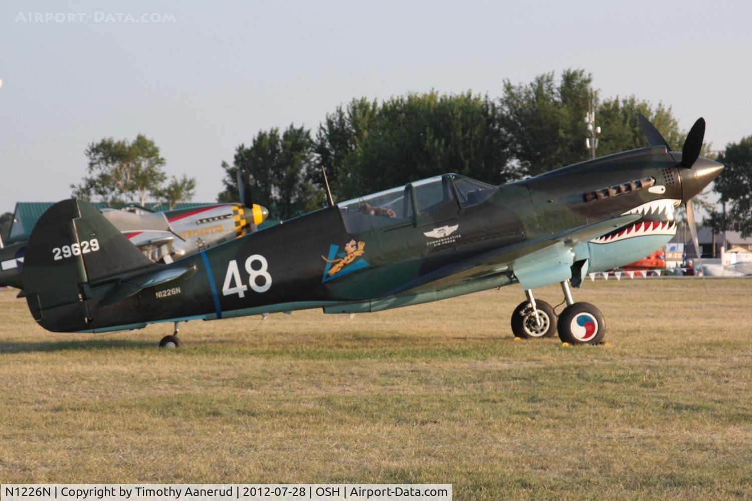 N1226N, Curtiss P-40N Warhawk C/N 29629, Curtiss P-40N Warhawk, c/n: 29629