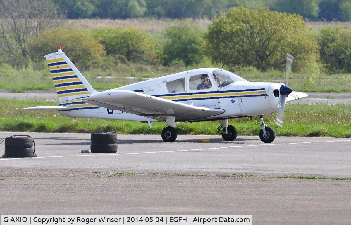 G-AXIO, 1969 Piper PA-28-140 Cherokee C/N 28-25764, Visiting Cherokee.